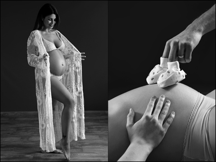 Shooting photo pour femme enceinte sur Lyon