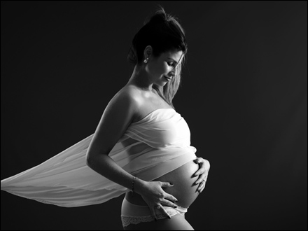 Studio photo sur Lyon pour la grossesse